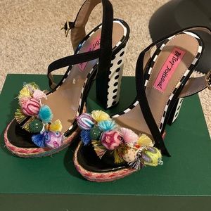 BETSEY JOHNSON  POM POM ESPADRILLES shoes